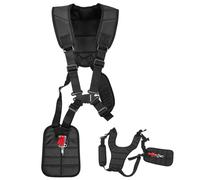 ibasenice Tracolla Universale - Imbracatura Regolabile per Decespugliatore E Tosaerba, Distribuzione Ergonomica del Peso E Clip a Sgancio Rapido