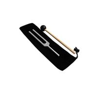 ibasenice Tuning Fork Lega Di Alluminio Con Martello Silicone e Borsa Per Trasporto Strumento Clinico Per Test Audiologici e Valutazione Sensoriale