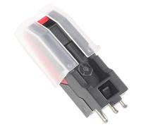 ibasenice Turntable Stylus Needle Replacement Needles for Vinyl Record Player and Phonograph Easy Installation and Aluminum Material Excellent Sound Quality