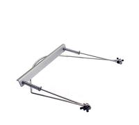 ibasenice Tutore Per Armonica Porta Armonica a Bocca Rastrelliera Per Porta Per Arpa Supporto Per Arpa Supporto Per Manico Silver