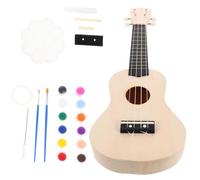 ibasenice Ukulele Kit Basswood Facile Da Assemblare e Personalizzare Per Sviluppare La Creatività Dei e Dei Musicisti