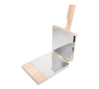 ibasenice Utensile da Cucina in Legno Robusto per Pressare la Pasta e Creare Sfoglie per Canederli e Gnocchetti, per Preparazioni Artigianali di Ravioli e Dumpling