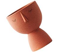 ibasenice Vaso da Fiori in Ceramica con Viso Piccole Fioriere Vasi per Piante Mini Vasi per Piante da Vasi da Vivaio Piedini per Vasi Vaso per Bonsai Vasi per Piante Vasi da