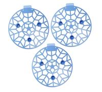 ibasenice Vassoio di Supporto per Frutta in Plastica Resistente Set da 3 Pezzi Vassoio Anti-marciume per Piante Compatibile Diverse varietà di Frutta Soluzione Funzionale Conservazione in Fattoria