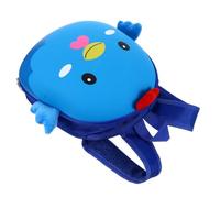 ibasenice Zaino per Guscio D'uovo Cartoon in Eva, Design Compatto e Resistente Agli Urti, Grande Capacità per Scuola e Asilo, Colore Blu