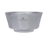 iBasingo Ciotola da 800 ml in titanio a doppia parete, leggera, grande capacità, per escursionismo, campeggio, picnic, zaino in spalla e pasti all'aperto, anti-scottatura, antiruggine Ti1175T