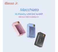 IBasso Jr. Macchiato HIFI USB DAC portatile Amplificatore per cuffie CS43131 Decoder 4.4mm/3.5mm PCM 32bit/384khz DSD nativo 256x