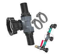 Ibc Acqua Serbatoio Uscita Adattatore Tee DN60 S60 X 6 Connettore Tubo Ugello