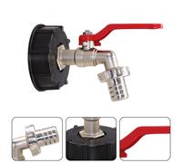 Ibc Adattatore Con 3/4 Presa Rubinetto Acqua Piovana 1000 Litro Container Tank