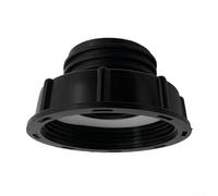 IBC - Adattatore di scarico per serbatoio da 7,6 cm a 5,1 cm, con filettatura grossa per S80 e compatibilità con tubo da giardino