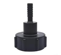 IBC - Adattatore per serbatoio con guarnizione di tenuta integrata per sistemi di cisterna dell'acqua e interfaccia standard per tubi o tubi flessibili (12 mm)