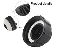 Ibc Container Adattatore S100x8 Riduttore Grezzo Interno Filo Acqua Serbatoio