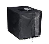 IBC - Copertura per serbatoi d'acqua da 300L, 600L, 800L e 1000L, in tessuto Oxford 420D e copertura protettiva impermeabile, con cerniera e finestra trasparente (600 L)