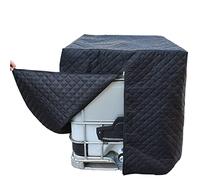 IBC, copertura per serbatoio IBC, isolamento termico, protezione antipioggia, protezione IBC, copertura protettiva per serbatoio IBC da 1000 l, contenitore per acqua piovana (nero)