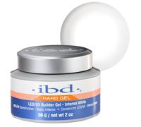 IBD Hard Gel - LED/UV Builder Gel Intense White, 1er Pack (1 x 56 g) - MADE IN USA - Gel costruttore premium per unghie in gel
