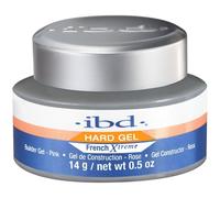 IBD Hard Gel - UV French Xtreme Pink, 14 g - MADE IN USA - Gel premium per la ricostruzione delle unghie in gel.