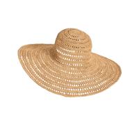 Ibeliv - Capelina pieghevole a tesa larga in rafia - - Accessories - Donna - Beige - ONE SIZE