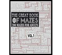 Ibens Publishing The Great Book of Mazes (Tascabile)