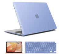 IBENZER Compatibile con la custodia MacBook Air 13 pollici 2022 2021 2020 M1 A2337 A2179 A1932 Custodia rigida e copertura per tastiera e pellico