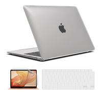 IBENZER Compatibile con MacBook Air 13 pollici 2022 2021 2020 Custodia rigida M1 A2337 A2179 A1932 e copertura per tastiera e pellicola per scher