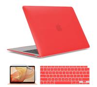IBENZER Custodia rigida compatibile con il nuovo MacBook Air da 13 pollici 2022 2021 2020 M1 A2337 A2179 A1932, cover per tastiera e pellicola pe