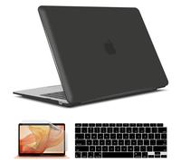 IBENZER - Funda r gida compatible con MacBook Air de 13 pulgadas (2022, 2021 y 2020) M1 A2337 A2179 A1932, con teclado y pel cula de pantalla.