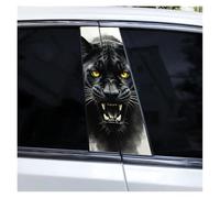 IBENZIGH Adesivi Decorativi Fai da Te A Forma di Leone per Il Montante della Portiera Dell'auto Adesivi Impermeabili E AntiGraffio per Il Montante B Dell'auto Decorazione Auto(Type M)