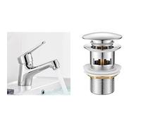 Ibergrif M11050-Roma Miscelatore Monocomando Lavabo Rubinetto Da Bagno Cromo & ,