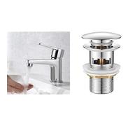 Ibergrif M11057 Star Miscelatore Monocomando Per Bagno, Rubinetto Per Lavabo, Cr