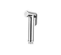 Ibergrif M20283 - Doccetta per WC Bidet, Spruzzatore Doccino, Cromo, Ottone, Argento