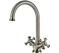 Ibergrif M22117 - Miscelatore Lavello, Rubinetto Cucina Vintage, Bronzo