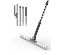 Ibergrif M34103 Tergipavimento Pavimenti da 42cm, Lavavetri con Manico Telescopico(113 cm), Strumenti per la Pulizia dei Vetri per Bagno, Doccia, Auto, Vetro, Finestre