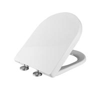 Ibergrif M41001 Sedile WC Copriwater Universali D Forma Tavoletta WC Chiusura