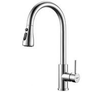 Ibergrif Rubinetto Lavello Cucina Miscelatore Acciaio inossidabile / Argento