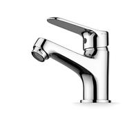 Ibergrif M11059 Miscelatore Monocomando per Bagno, Rubinetto per Lavabo con Cartuccia Ceramica, Cromo Lucido, Risparmio Idrico, Facile da Pulire e Installare