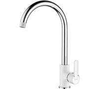 Ibergrif Square, Rubinetto da Cucina con Bocca Alta, Miscelatore Lavabo Alto