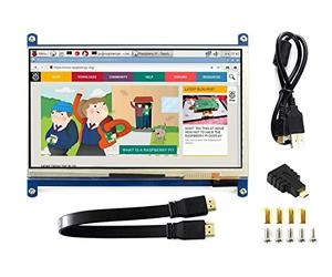 IBest 7 inch Capacitive Touch Screen HDMI LCD 1024 * 600 Rev 3.1 IPS Display Monitor for Raspberry Pi Banana Pi Banana Pro BB Black, Support Windows 10/8.1/8/7 Various Systems