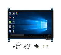 IBest 7inch QLED Quantum Dot Display 1024×600 Capacitive Touch Screen IPS LCD G+G Toughened Glass Panel with Wider Color Gamut,More Pure Chroma for Raspberry Pi, Jetson Nano