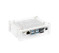 IBest Acrylic Clear Case (Type A) for NVIDIA Jetson Nano Developer Kit Easy Access to The Peripheral Connectors And Supports Cooling Fan