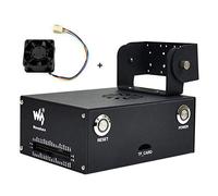 IBest Metal Case (Type C) with 5V PWM Fan for Jetson Nano Developer Kit Original B01 Version, with Camera Holder Compatible with Waveshare IMX219 Camera, IMX219-83 Stereo Camera, for Jetson Nano