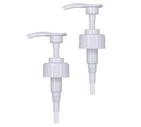 IBEX MART Dispenser per pompe pelicano bianco da 38 mm, per contenitore da 5 litri, confezione da 2, eroga 5 ml, dosatore di sapone per le mani con pompa da 5 litri