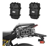 IBEX ZIEGER Portaborse Laterali Per Kawasaki Z650S S Nero, Montabile