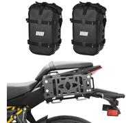 IBEX ZIEGER Portapacchi Laterale Laterali Kawasaki Z650S M Nero, Kit Montaggio