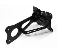 IBEX ZIEGER Portatarga Laterale Nero per Yamaha XVS 650/1100