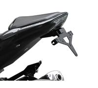 IBEX ZIEGER Portatarga Nero Posteriore Avvitabile Kawasaki Z 800 Z800 e (13-16)