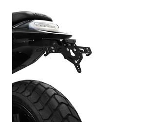 IBEX ZIEGER Pro Supporto Portatarga Nero Metallizzato Posteriore 2022