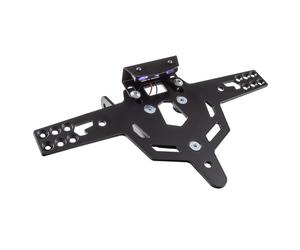 IBEX ZIEGER Pro Supporto Targa 125cc Nero Posteriore Avvitabile