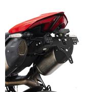 IBEX ZIEGER Supporto Portatarga Nero Per Ducati Hypermotard V2 CH