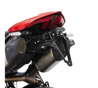 IBEX ZIEGER Supporto Portatarga Nero Per Ducati Hypermotard V2 Posteriore