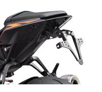 IBEX ZIEGER Supporto Targa Nero Per KTM 1290 Super Duke R 14-19, Posteriore